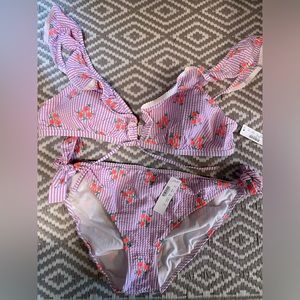 NWT JCREW bikini top and bottom